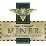 Miner Family Garys' Vineyard Pinot Noir 2012 Front Label