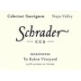 Schrader CCS Beckstoffer To Kalon Cabernet Sauvignon 2008 Front Label