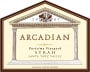 Arcadian  Purisima Vineyard Syrah 2007 Front Label