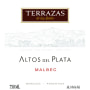 Terrazas de los Andes Altos del Plata Malbec 2013 Front Label