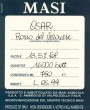 Masi Osar Veronese 2001 Front Label