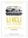 Li Veli Salice Salentino Pezzo Morgana Riserva 2012 Front Label
