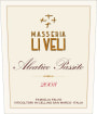 Li Veli Salento Aleatico Passito 2008 Front Label