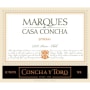 Concha y Toro Marques de Casa Concha Syrah 2012 Front Label