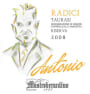 Mastroberardino Taurasi Radici Antonio Riserva 2008 Front Label