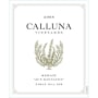 Calluna Aux Raynauds Merlot 2008 Front Label