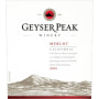 Geyser Peak Merlot 2012 Front Label