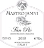 Mastrojanni Toscana San Pio 2010 Front Label