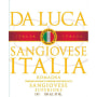 Da Luca Sangiovese 2012 Front Label
