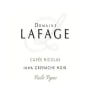 Domaine Lafage Cuvee Nicolas 2013 Front Label
