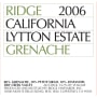 Ridge Lytton Estate Grenache 2006 Front Label