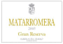 Bodegas Matarromera Gran Reserva 2005 Front Label