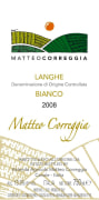 Matteo Correggia Langhe Bianco 2008 Front Label