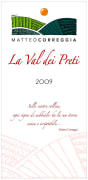 Matteo Correggia La Val dei Preti Roero Nebbiolo 2009 Front Label