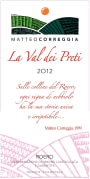 Matteo Correggia La Val dei Preti Roero Nebbiolo 2012 Front Label
