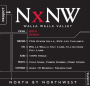 North by Northwest NxNW Syrah 2012 Front Label