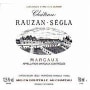 Chateau Rauzan-Segla  1982 Front Label