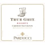 Parducci True Grit Reserve Cabernet Sauvignon 2012 Front Label
