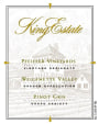 King Estate Designate Pfeiffer Vineyards Pinot Gris 2013 Front Label