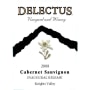 Delectus Knights Valley Cabernet Sauvignon 2008 Front Label
