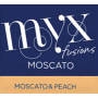 MYX Fusions Moscato & Peach (375ML half-bottle) Front Label