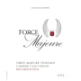 Force Majeure Red Mountain Cabernet Sauvignon 2012 Front Label