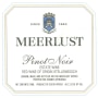 Meerlust Pinot Noir 2009 Front Label