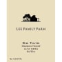 Lee Family Farm Rio Tinto 2012 Front Label