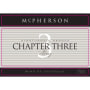 McPherson Chapter Three Shiraz 2013 Front Label