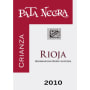 Pata Negra Rioja Crianza 2010 Front Label