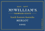 McWilliam's  Hanwood Estates Merlot 2003 Front Label
