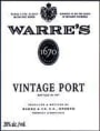 Warre's Vintage Port 1977 Front Label
