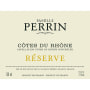 Famille Perrin Reserve Cotes du Rhone Blanc 2013 Front Label