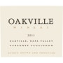 Oakville Winery Estate Cabernet Sauvignon 2011 Front Label