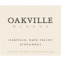 Oakville Winery Estate Zinfandel 2013 Front Label