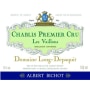 Albert Bichot Chablis Les Vaillons 2012 Front Label