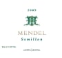 Mendel Semillon 2009 Front Label