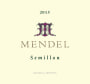 Mendel Semillon 2015 Front Label