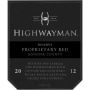 Highwayman Reserve Proprietary Red Blend 2012 Front Label