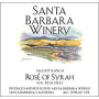 Santa Barbara Winery Rose of Syrah 2012 Front Label