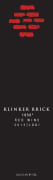 Klinker Brick 1850 Red Wine 2012 Front Label