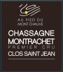 M. Picard Au Pied du Mont Chauve Chassagne Montrachet Clos Saint Jean 2015 Front Label