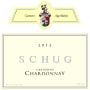 Schug Carneros Chardonnay (375ML half-bottle) 2012 Front Label
