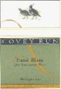 Covey Run Fume Blanc 1998 Front Label