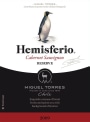 Miguel Torres Hemisferio Reserve Cabernet Sauvignon 2009 Front Label