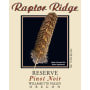 Raptor Ridge Reserve Pinot Noir 2013 Front Label