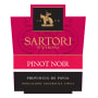 Sartori di Verona  Pinot Noir 2012 Front Label