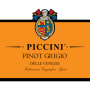 Piccini Pinot Grigio 2014 Front Label