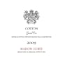 Maison L'Oree Corton 2009 Front Label