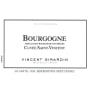 Vincent Girardin Bourgogne Cuvee Saint Vincent Rouge 2012 Front Label
